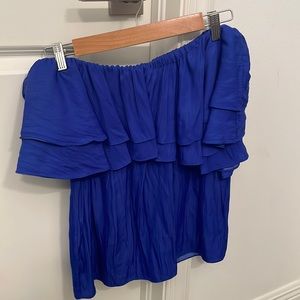 Lilly Pulitzer ruffle off shoulder blouse